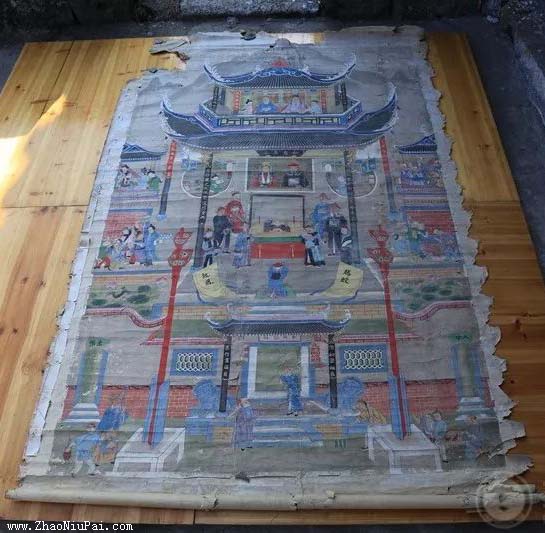 “帝”字形古画