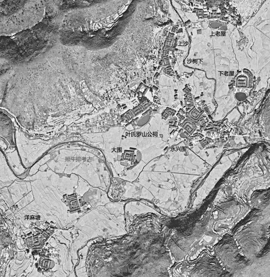 1983年隆街东坑村卫星地图.jpg