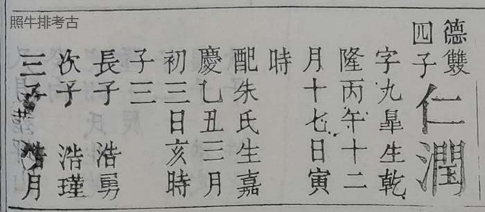 六修谱记载仁润公 六修谱记载仁润公.jpg